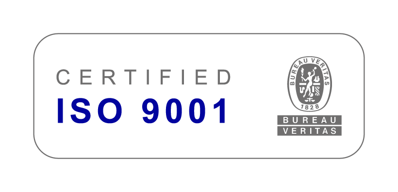 Bureau Veritas certified ISO 9001